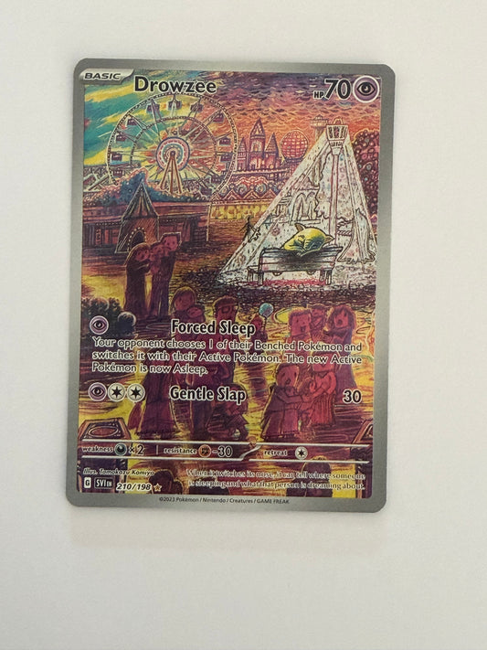 Drowzee 210/198 - Scarlet & Violet - Illustration Rare - Pokemon TCG