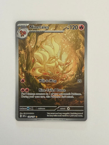 Ninetales 199/197 - Obsidian Flames - Illustration Rare - Pokémon TCG