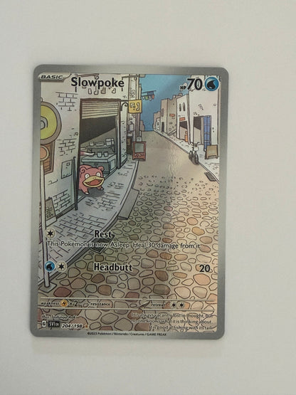 Slowpoke 204/198 - Scarlet & Violet - Illustration Rare - Pokémon TCG