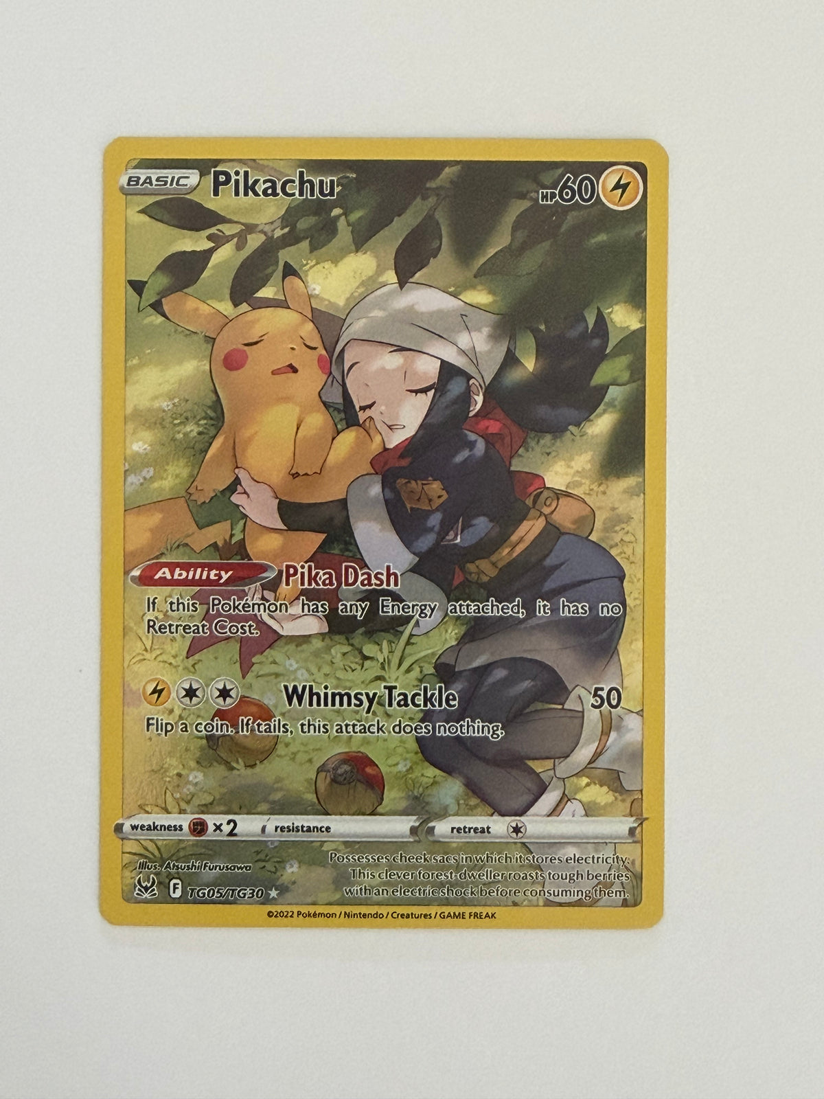 Pikachu TG05/TG30 - Lost Origin Trainer Gallery - Pokémon TCG