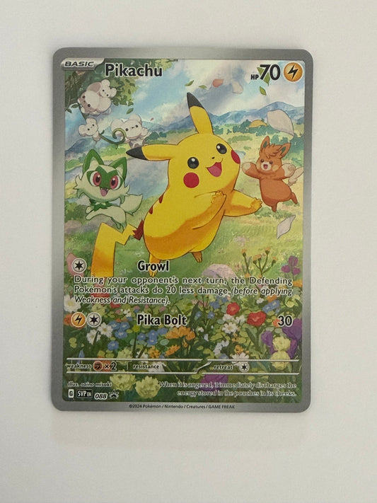 Pikachu 088/SV-P Promo - Scarlet & Violet - Pokémon TCG