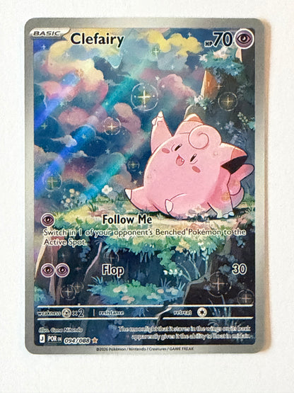 Clefairy 094/088 Illustration Rare - Mega Evolution - Perfect Order