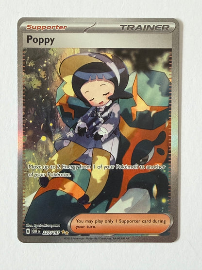 Poppy 227/197 - Ultra Rare - Obsidian Flames - Pokémon TCG