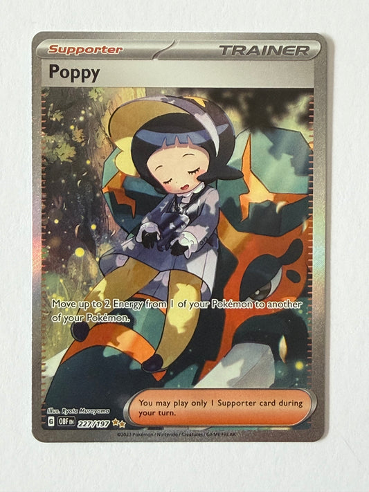 Poppy 227/197 - Ultra Rare - Obsidian Flames - Pokémon TCG