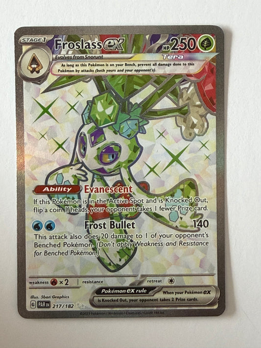 Froslass ex 217/182 - Ultra Rare - Paradox Rift - Pokémon TCG