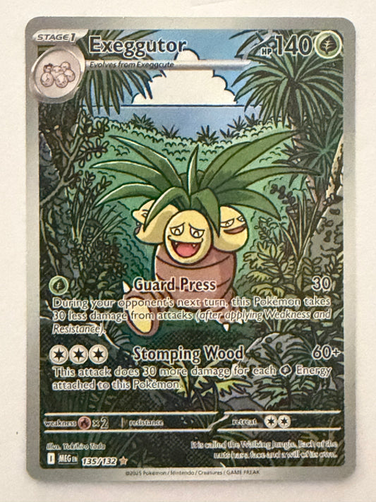 Exeggutor 135/132 - Illustration Rare - Pokémon TCG Mega Evolution