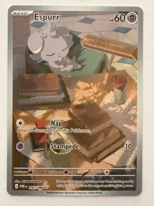 Espurr 095/088 - Illustration Rare - Pokémon TCG Perfect Order #4