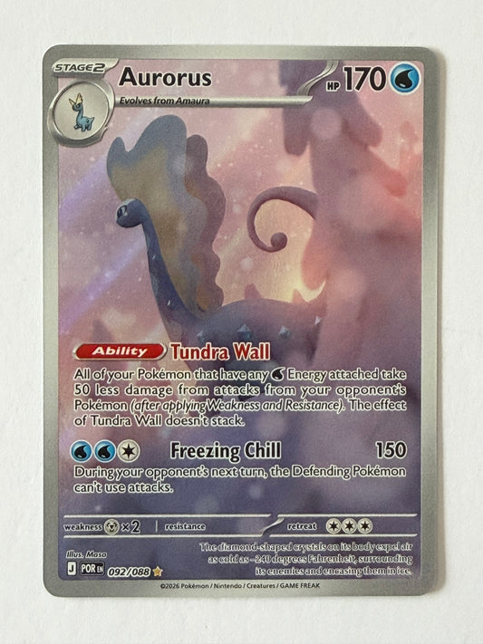Aurorus 092/088 - Illustration Rare - Pokémon TCG Perfect Order