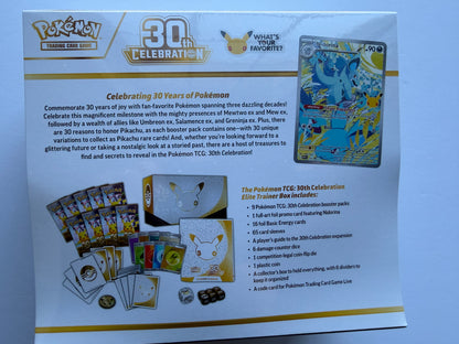 Pokémon TCG: 30th Celebration Elite Trainer Box