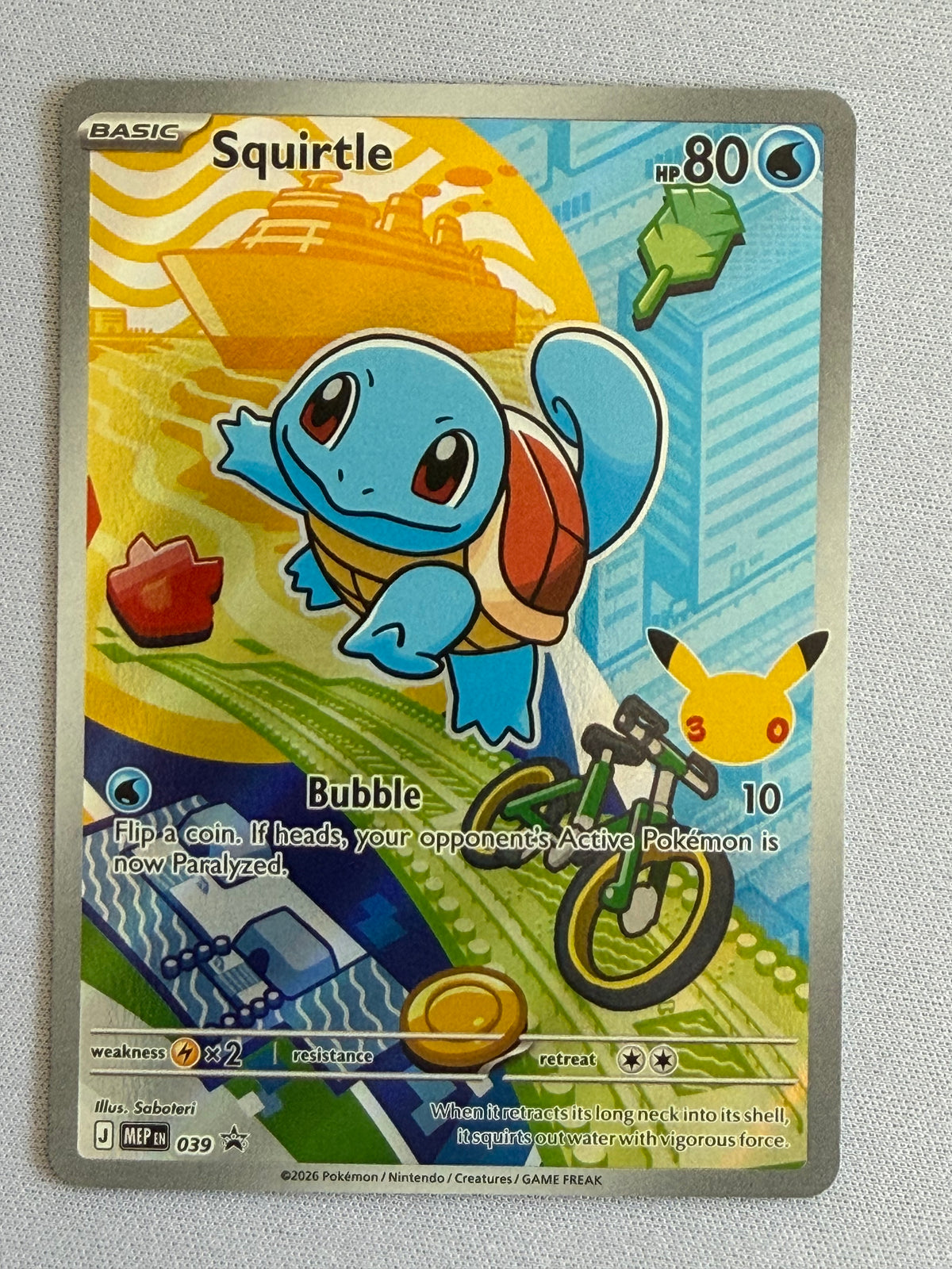 Squirtle 039 - Mega Evolution Promo