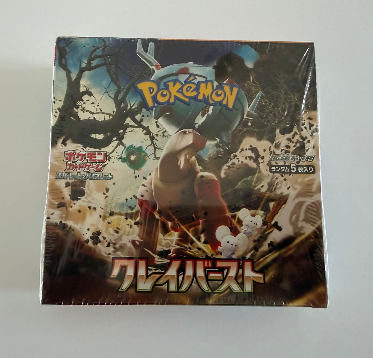 Pokémon TCG Clay Burst SV2DJapanese Booster Box - Factory Sealed