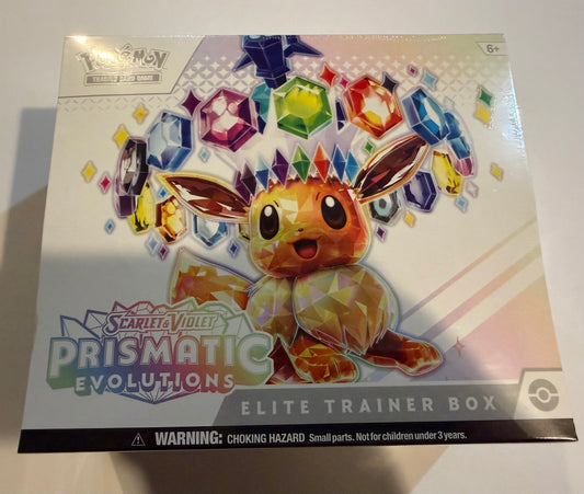 Pokemon TCG: Scarlet & Violet - Prismatic Evolutions Elite Trainer Box