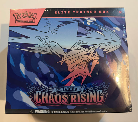 Pokemon TCG: Mega Evolutions - Chaos Rising - Elite Trainer Box
