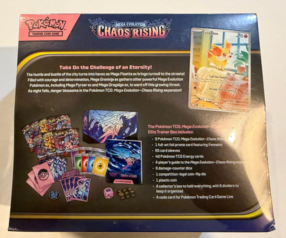 Pokemon TCG: Mega Evolutions - Chaos Rising - Elite Trainer Box