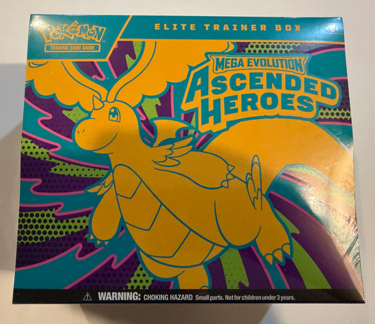 Pokemon TCG: Mega Evolutions - Ascended Heroes - Elite Trainer Box