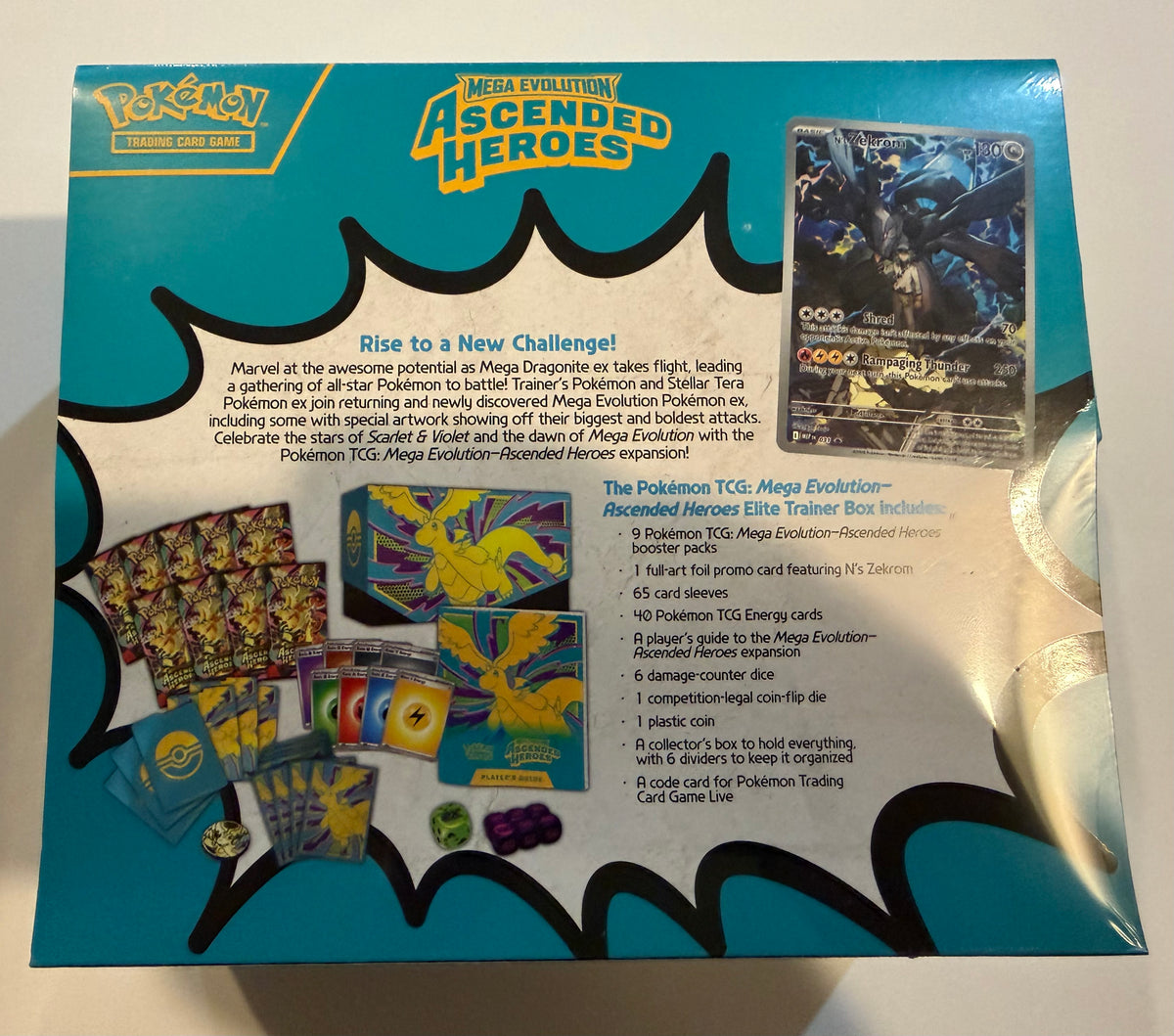 Pokemon TCG: Mega Evolutions - Ascended Heroes - Elite Trainer Box