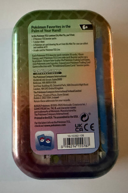 Pokemon TCG: Luminous City Mini Tin - Emboar