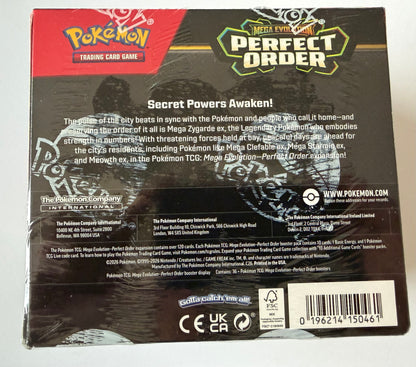 Pokemon TCG Mega Evolution: Perfect Order Booster Box - 36 packs