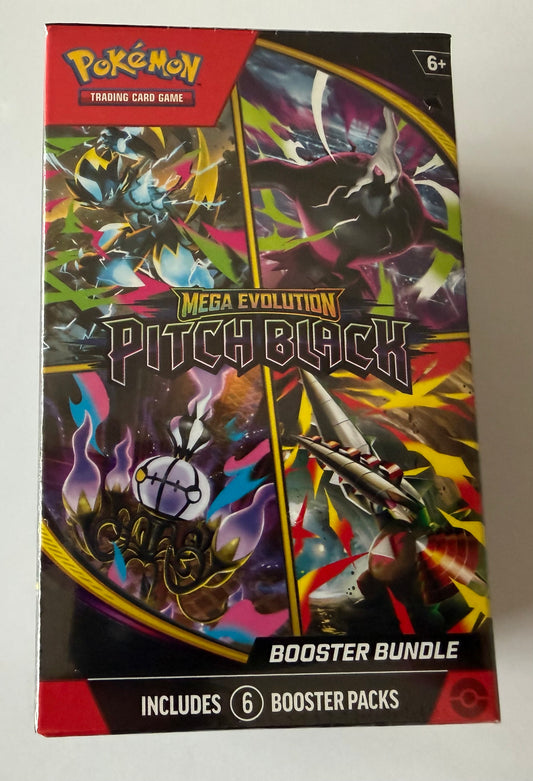 Pokémon TCG Mega Evolutions: Pitch Black Booster Bundle - 6 Packs