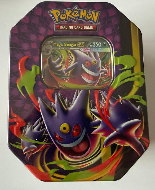 Pokémon TCG Mega Gengar ex Mega Moonlit Tin - Sealed