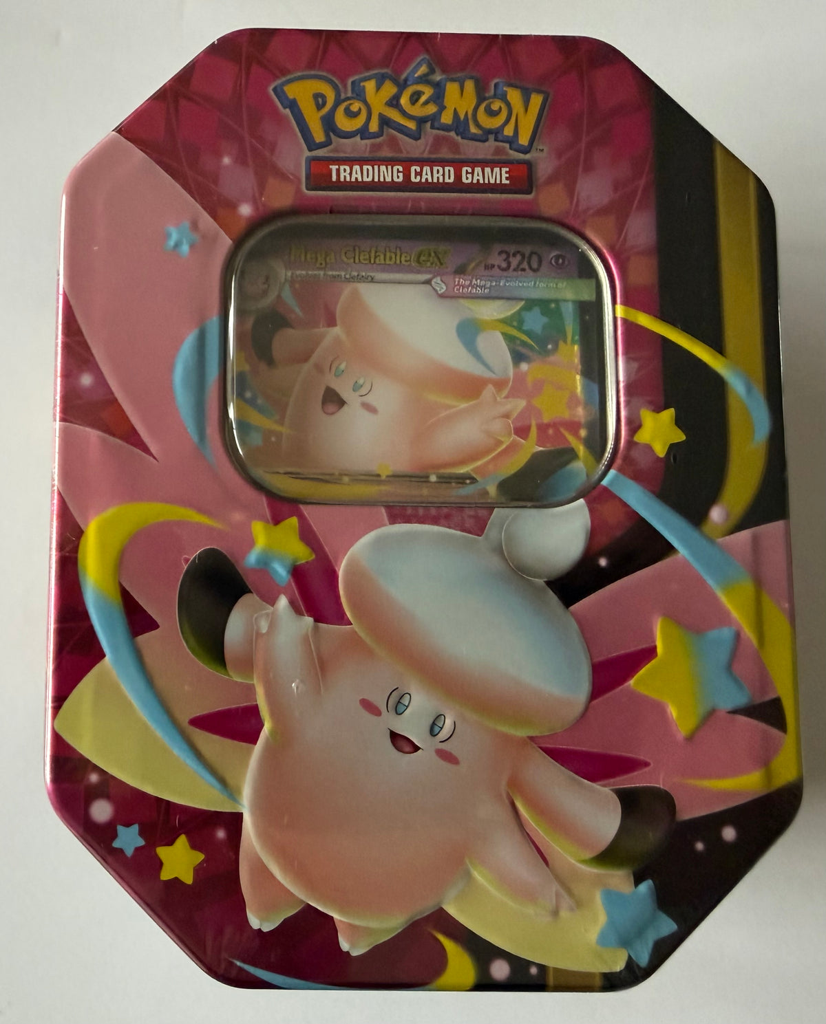 Pokémon TCG Mega Clefable ex Mega Moonlit Tin - Sealed
