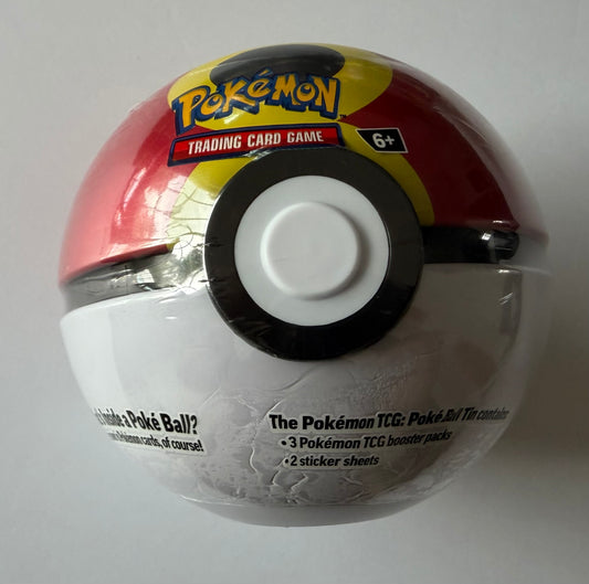 Pokémon TCG Poke Ball Tin - 3 Booster Packs - Sealed