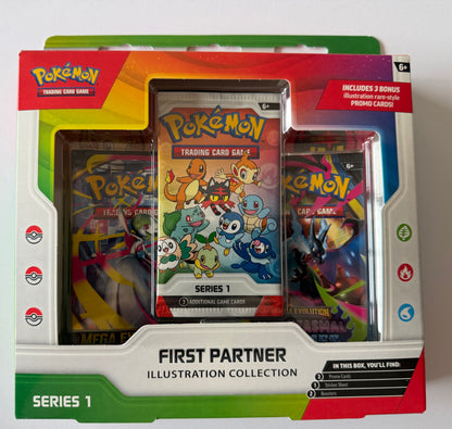 Pokémon TCG First Partner Illustration Collection Series 1 - Sealed