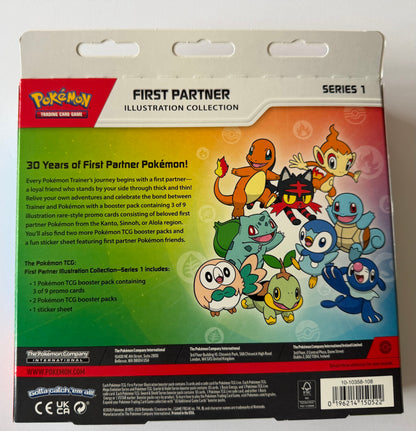 Pokémon TCG First Partner Illustration Collection Series 1 - Sealed