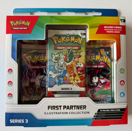 Pokémon TCG First Partner Illustration Collection Series 3 - Sealed