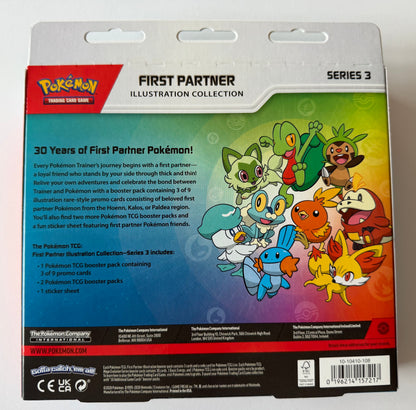 Pokémon TCG First Partner Illustration Collection Series 3 - Sealed