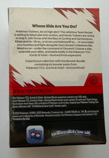 Pokémon TCG: Scarlet & Violet - Destined Rivals Booster Bundle - 6 Packs