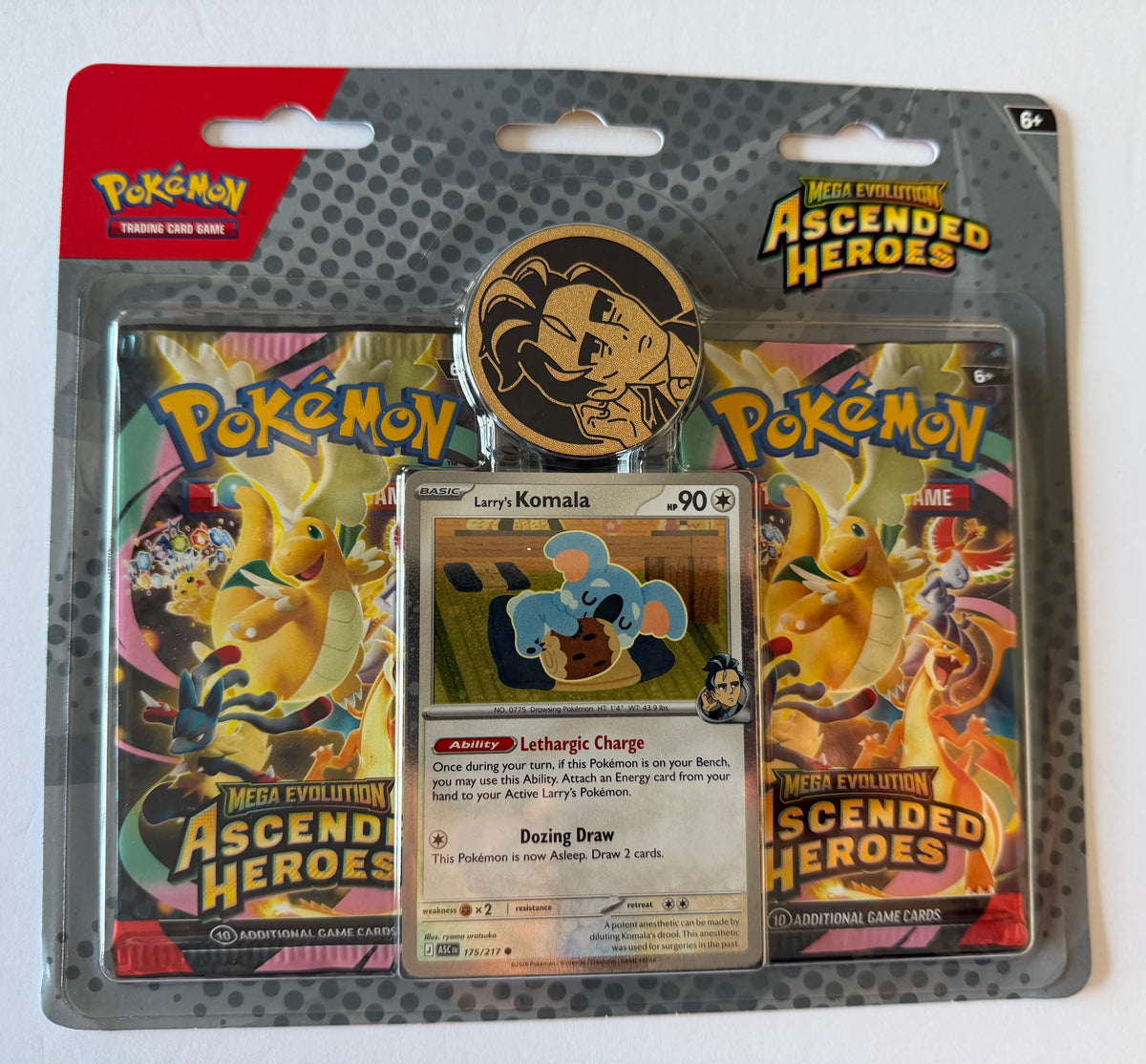 Pokémon TCG: Mega Evolution - Ascended Heroes Collection - Larry - Factory Sealed