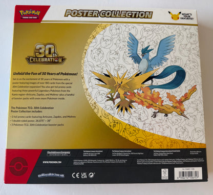 Pokémon TCG: 30th Celebration Poster Collection