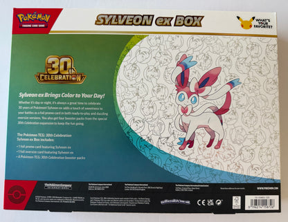 Pokémon TCG: 30th Celebration Sylveon ex Box