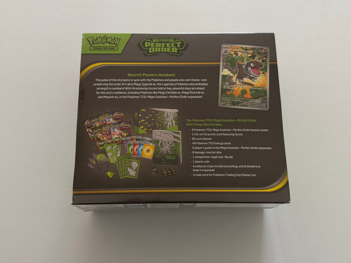 Pokemon TCG: Mega Evolution - Perfect Order Elite Trainer Box