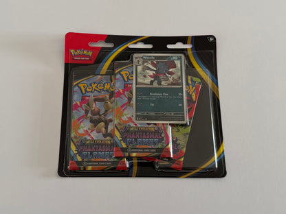 Pokémon TCG: Mega Evolution - Phantasmal Flames 3-Pack Blister - Weavile Promo