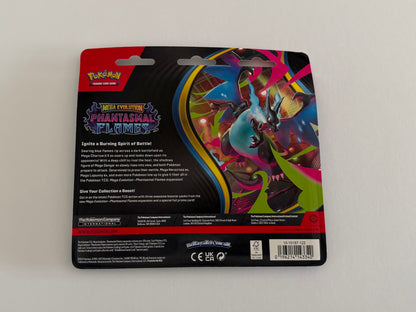 Pokémon TCG: Mega Evolution - Phantasmal Flames 3-Pack Blister - Weavile Promo