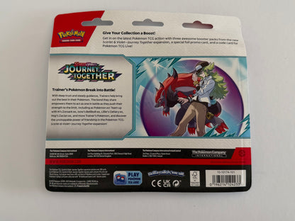 Pokémon TCG: Scarlet & Violet - Journey Together 3-Pack Blister - Yanmega Promo